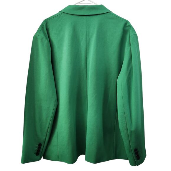 BABATON Atelier‎ Aritzia Vogue Oversized Blazer 2/M Green Preppy Career Office - Picture 2 of 9